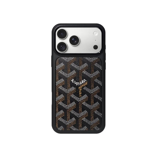 Premium GYD Leather Case with Card-holder for iPhone 15-18 Pro & Pro Max