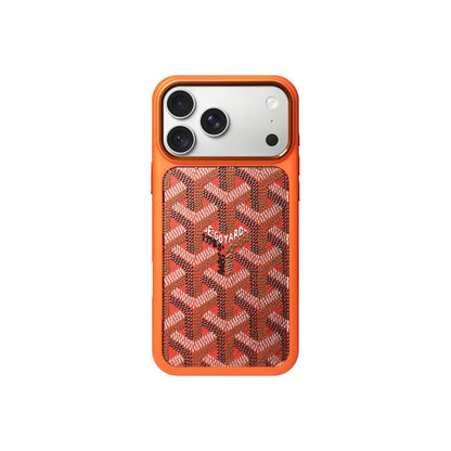 Premium GYD Leather Case with Card-holder for iPhone 15-18 Pro & Pro Max