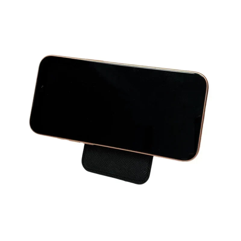 Magnetic Leather Wallet Stand with Card Slot for MagSafe