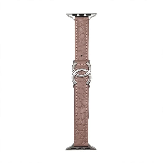 Double-C Leather Strap