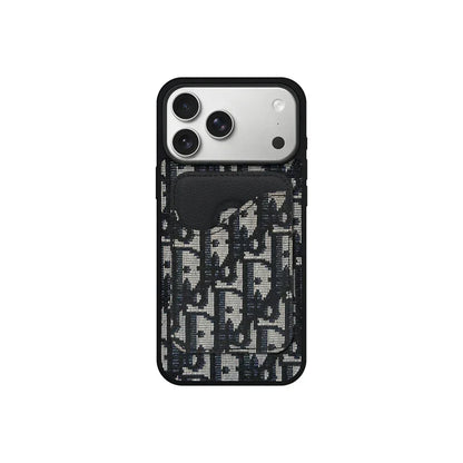 Luxury Dior Wallet Case - iPhone 12-18 Pro & Pro Max