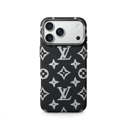 Luxury Monogram Pattern iPhone Case For iPhone 14-18  Pro & Pro Max