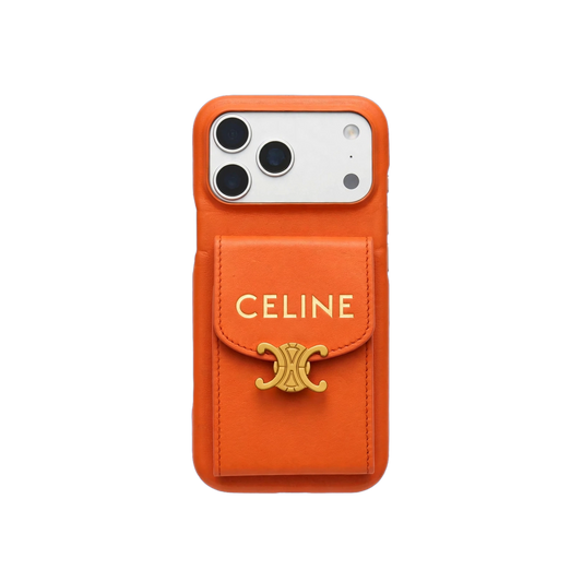 Luxury Leather Case with Makeup Mirror For iPhone 14-18 Pro & Pro Max