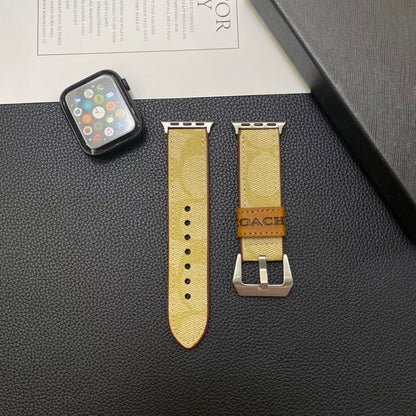 Coach Apple Watch Strap Band Classic Leather