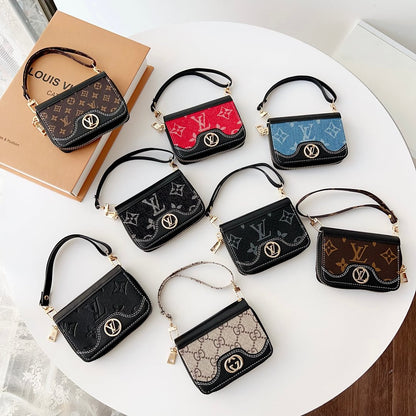 Mini Handbag Zip Wallet Gucci Card Holder Leather Coin Purse Roxy New