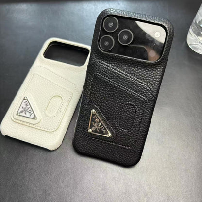 Stylish Camera Pocket Logo Case - iPhone 12-18 Pro & Pro Max