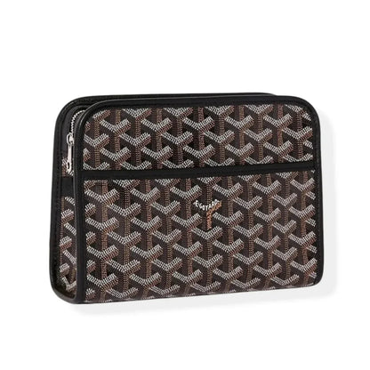 Goyard Jouvence MM black Goyardine Canvas Toiletry Pouch