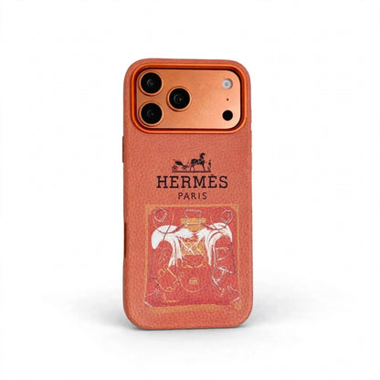 Premium Carriage Print Designer Case - iPhone 12-18 Pro & Pro Max