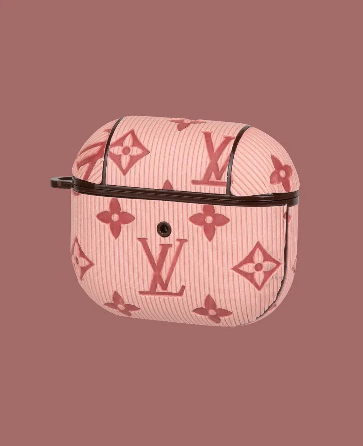 Elegant Multi-Color LV Leather AirPods Case