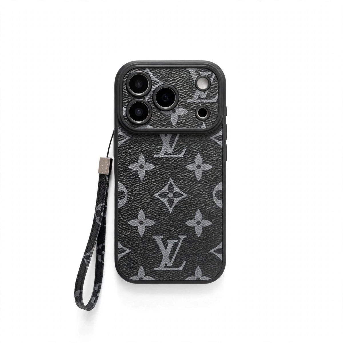 LV Phone Monogram Case with Strap For iPhone 13-18 Pro & Pro Max