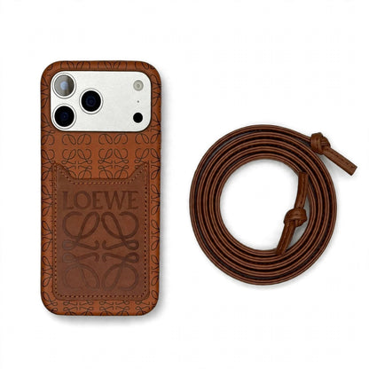 LW Wallet Case with Crossbody Strap for iPhone 12-18 Pro & Pro Max