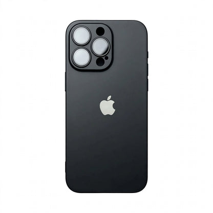 Premium Case with Shine Logo -Camera Protection For iPhone 12-18