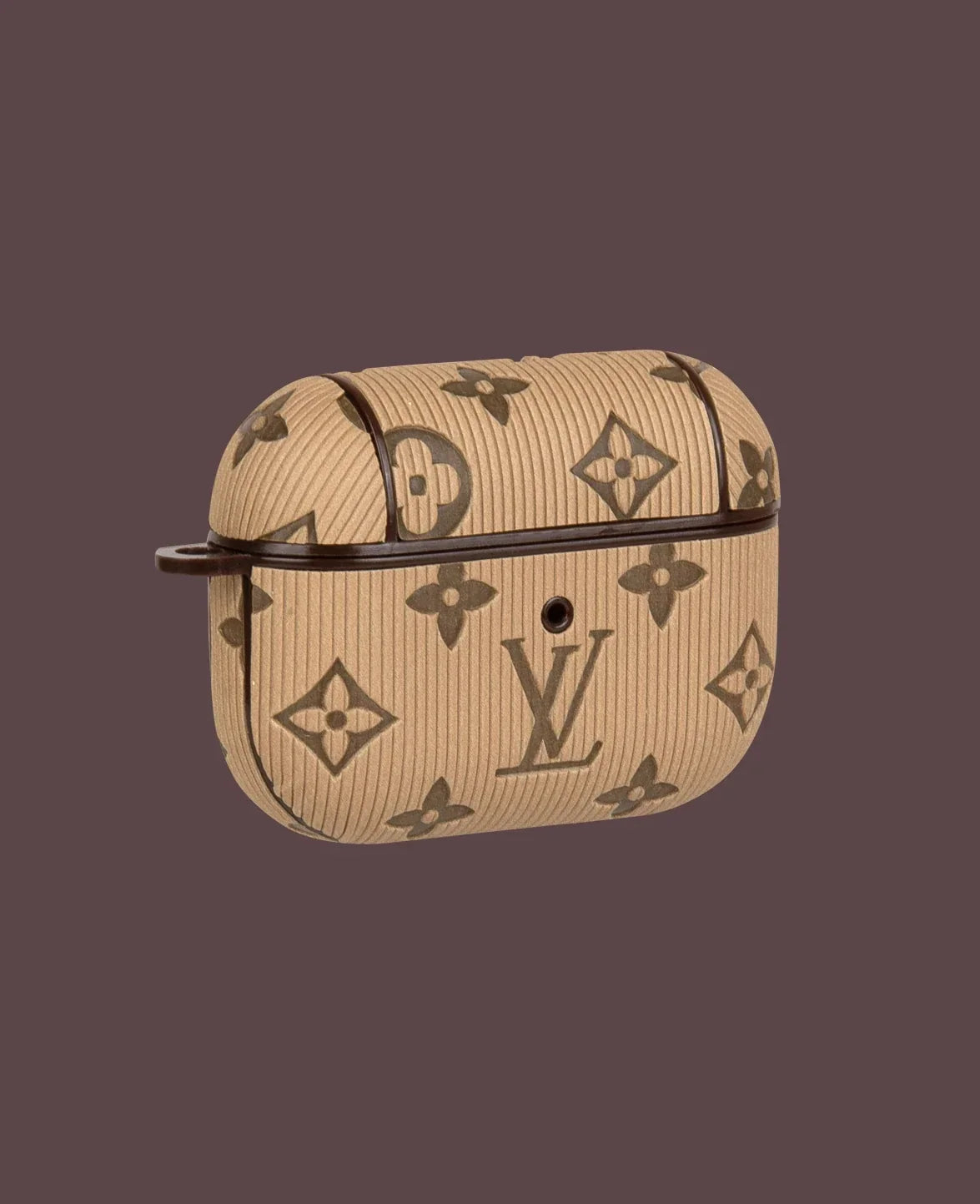 Elegant Multi-Color LV Leather AirPods Case