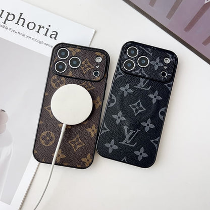 Luxury Monogram MagSafe Case for iPhone 12-18 Pro & Pro Max