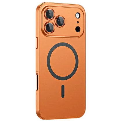 Luxurious Aluminium Magnetic Case Lens Glass Protective For iPhone 12-18 Pro & Pro Max