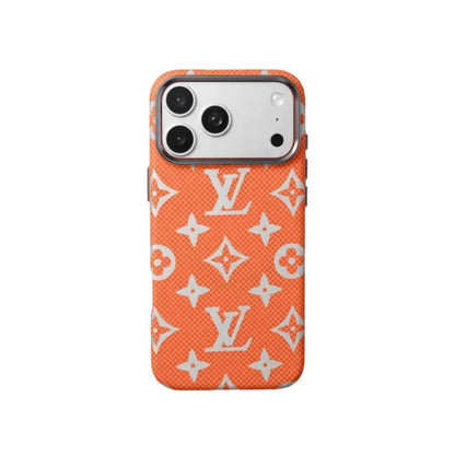 Luxury Monogram Pattern iPhone Case For iPhone 14-18  Pro & Pro Max