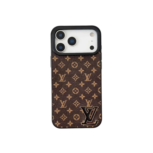 Luxury Brand Leather Phone Case for iPhone 13-18 Pro & Pro Max