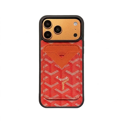 GYD Vintage Leather Case Magsafe Card-Holder For iPhone 12-18 Pro & Pro Max