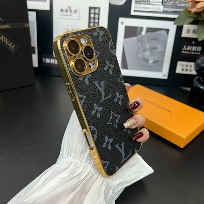 NEW DESIGN SOFT LUXURY IPHONE CASE WITH GOLDEN BORDER Roxy New 2