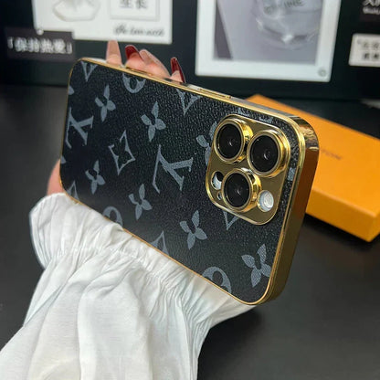 NEW DESIGN SOFT LUXURY IPHONE CASE WITH GOLDEN BORDER Roxy New 2