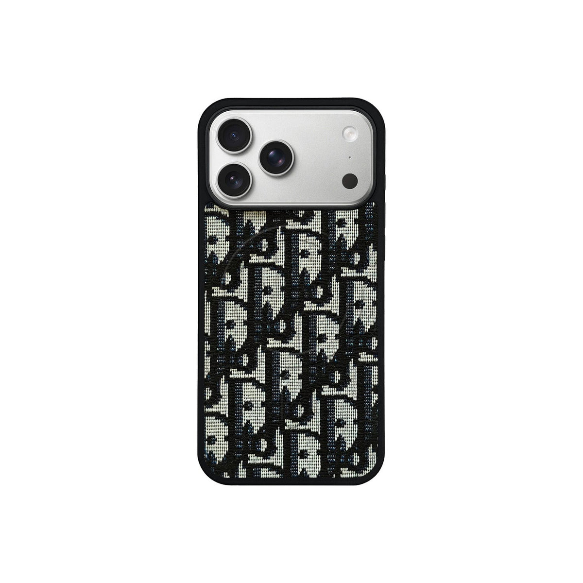 Luxury Dior Oblique iPhone Case Premium Designer Fabric For iPhone 12-18 Pro & Pro Max